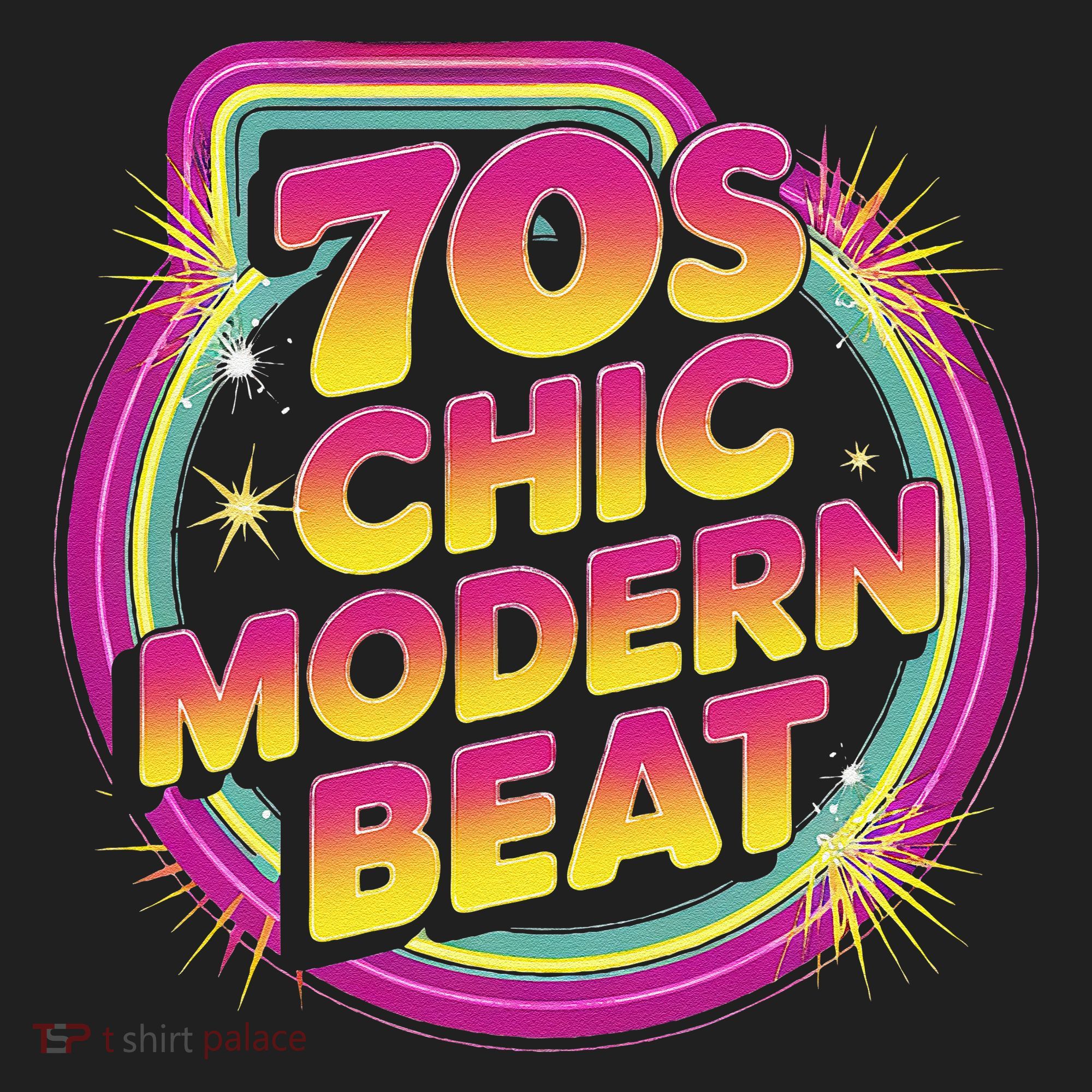 70s Chic Modern Beat Retro Groovy Funky Disco Women's Sweatshirt