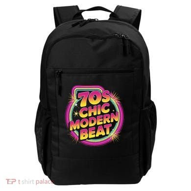 70s Chic Modern Beat Retro Groovy Funky Disco Backpack