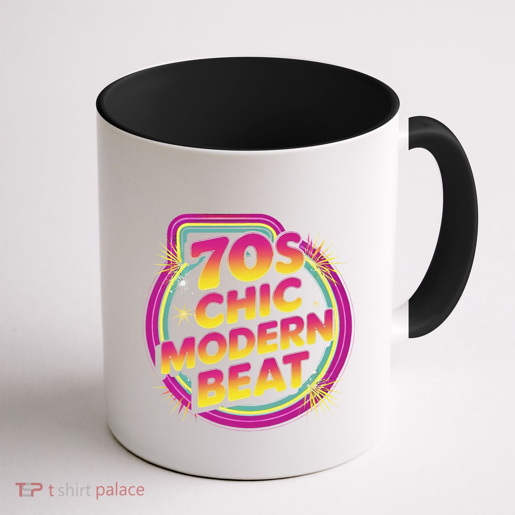 70s Chic Modern Beat Retro Groovy Funky Disco Coffee Mug