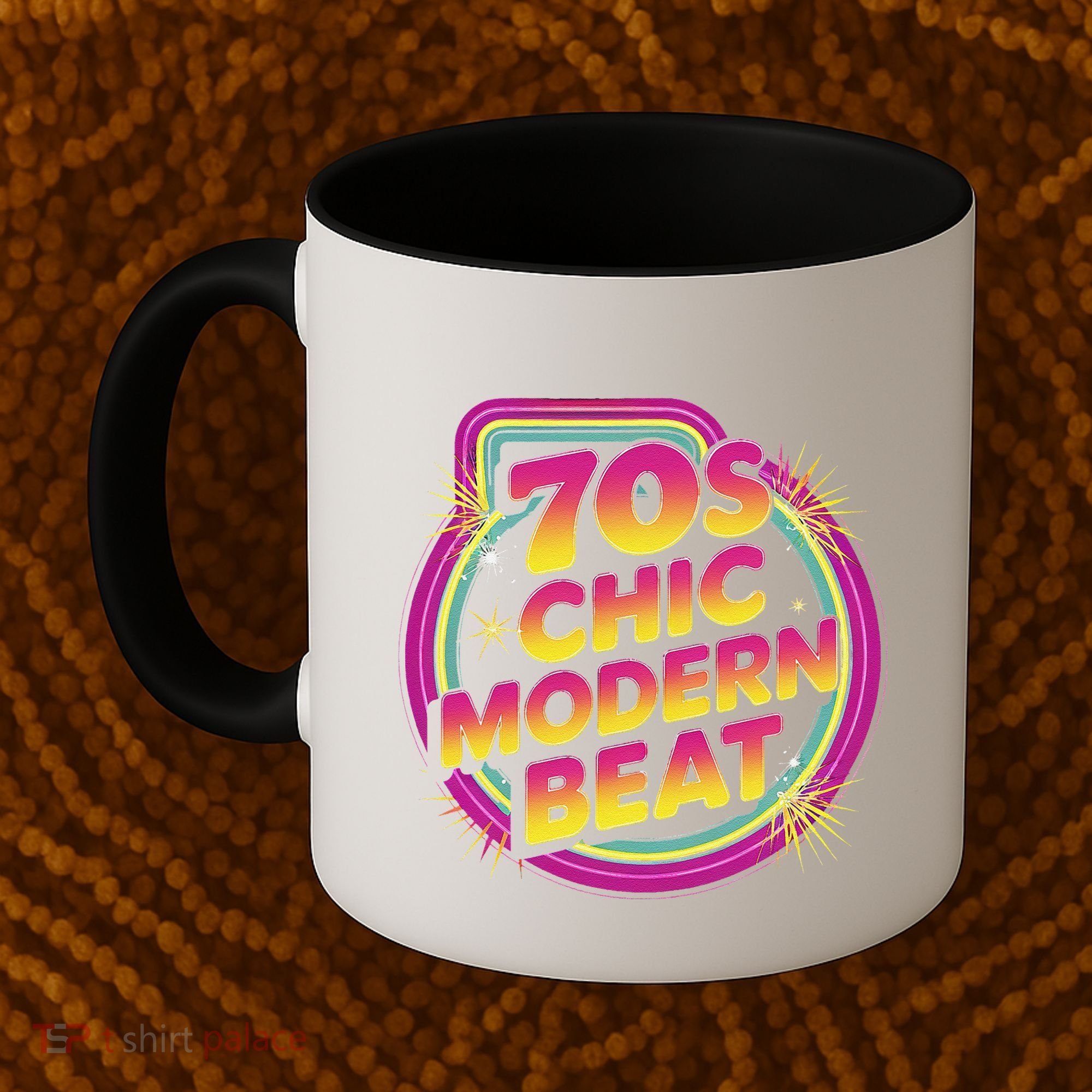 70s Chic Modern Beat Retro Groovy Funky Disco Coffee Mug