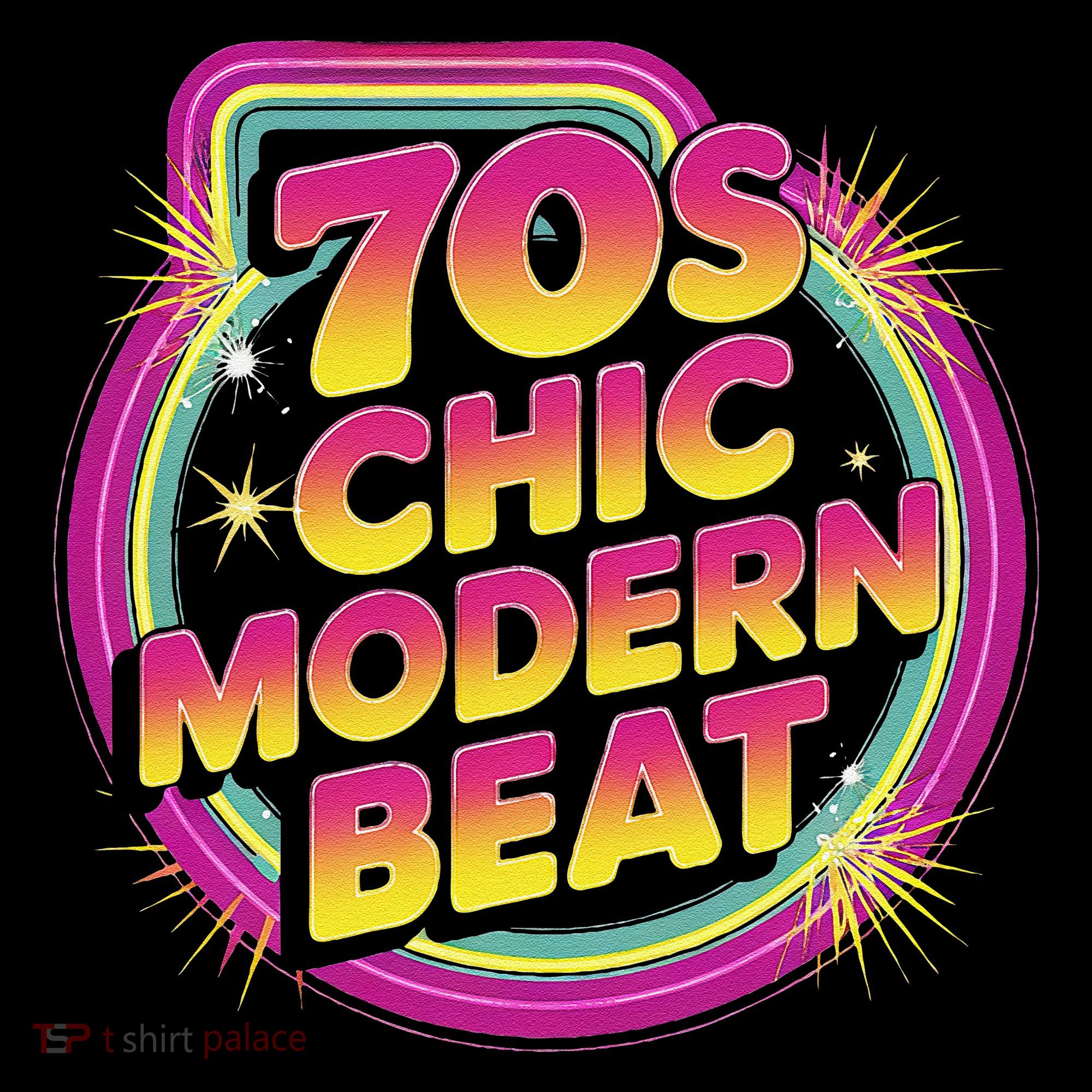 70s Chic Modern Beat Retro Groovy Funky Disco Women's Hoodie