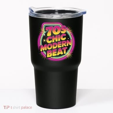 70s Chic Modern Beat Retro Groovy Funky Disco Tumbler