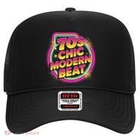 70s Chic Modern Beat Retro Groovy Funky Disco Hat thumb 0