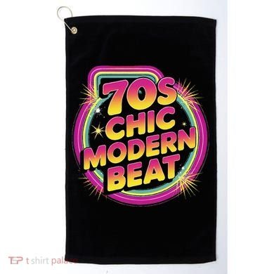 70s Chic Modern Beat Retro Groovy Funky Disco Golf Towel