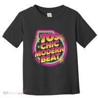 70s Chic Modern Beat Retro Groovy Funky Disco Toddler T-Shirt thumb 0