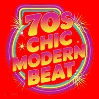 70s Chic Modern Beat Retro Groovy Funky Disco Santa Hat thumb 1