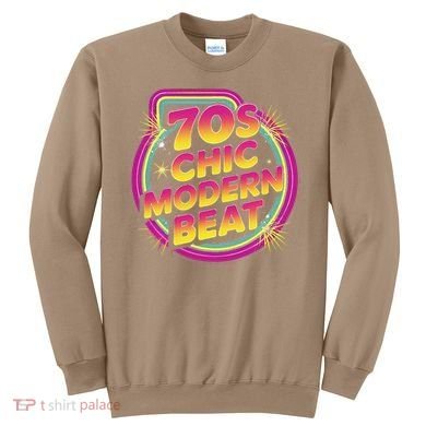 70s Chic Modern Beat Retro Groovy Funky Disco Sweatshirt