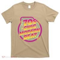 70s Chic Modern Beat Retro Groovy Funky Disco T-Shirt thumb 0