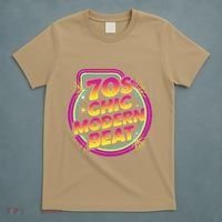 70s Chic Modern Beat Retro Groovy Funky Disco T-Shirt thumb 5