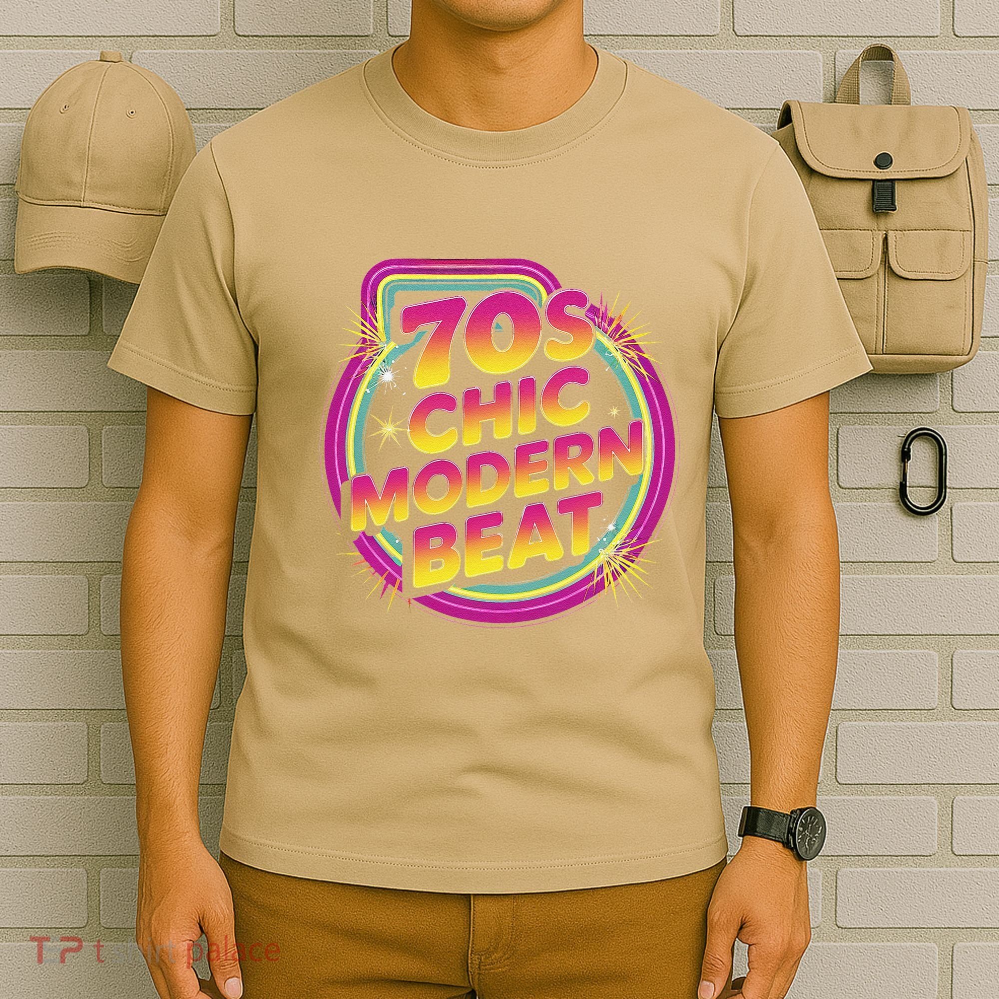 70s Chic Modern Beat Retro Groovy Funky Disco T-Shirt