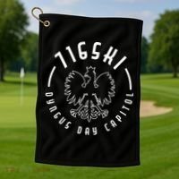 716ski Dyngus Day Capitol Buffalo NY Golf Towel thumb 1