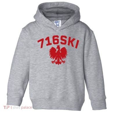 716SKI Dyngus Day Buffalo NY Polish Eagle Toddler Hoodie