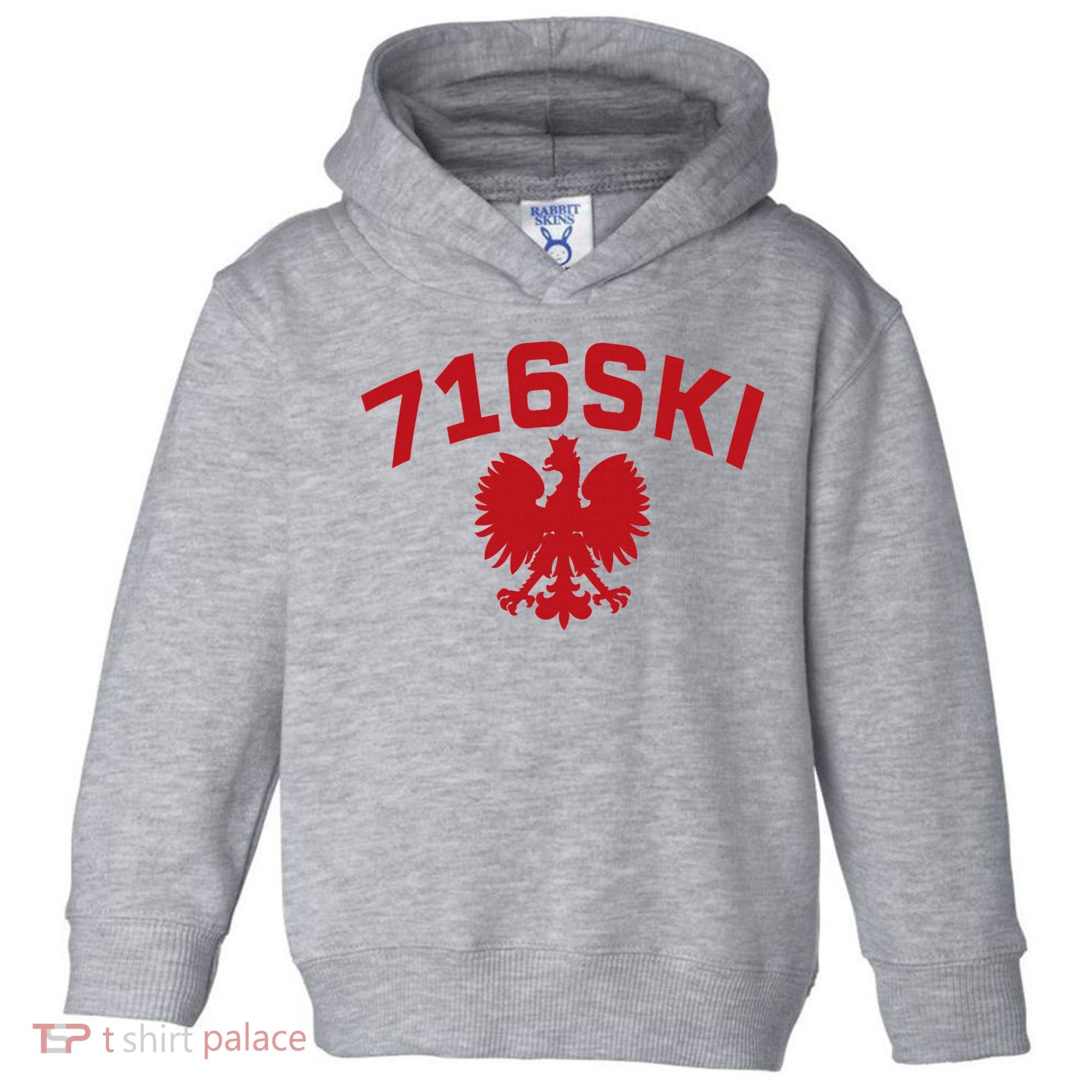 716SKI Dyngus Day Buffalo NY Polish Eagle Toddler Hoodie