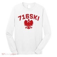 716SKI Dyngus Day Buffalo NY Polish Eagle Long Sleeve Shirt thumb 0