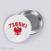 716SKI Dyngus Day Buffalo NY Polish Eagle Button thumb 0