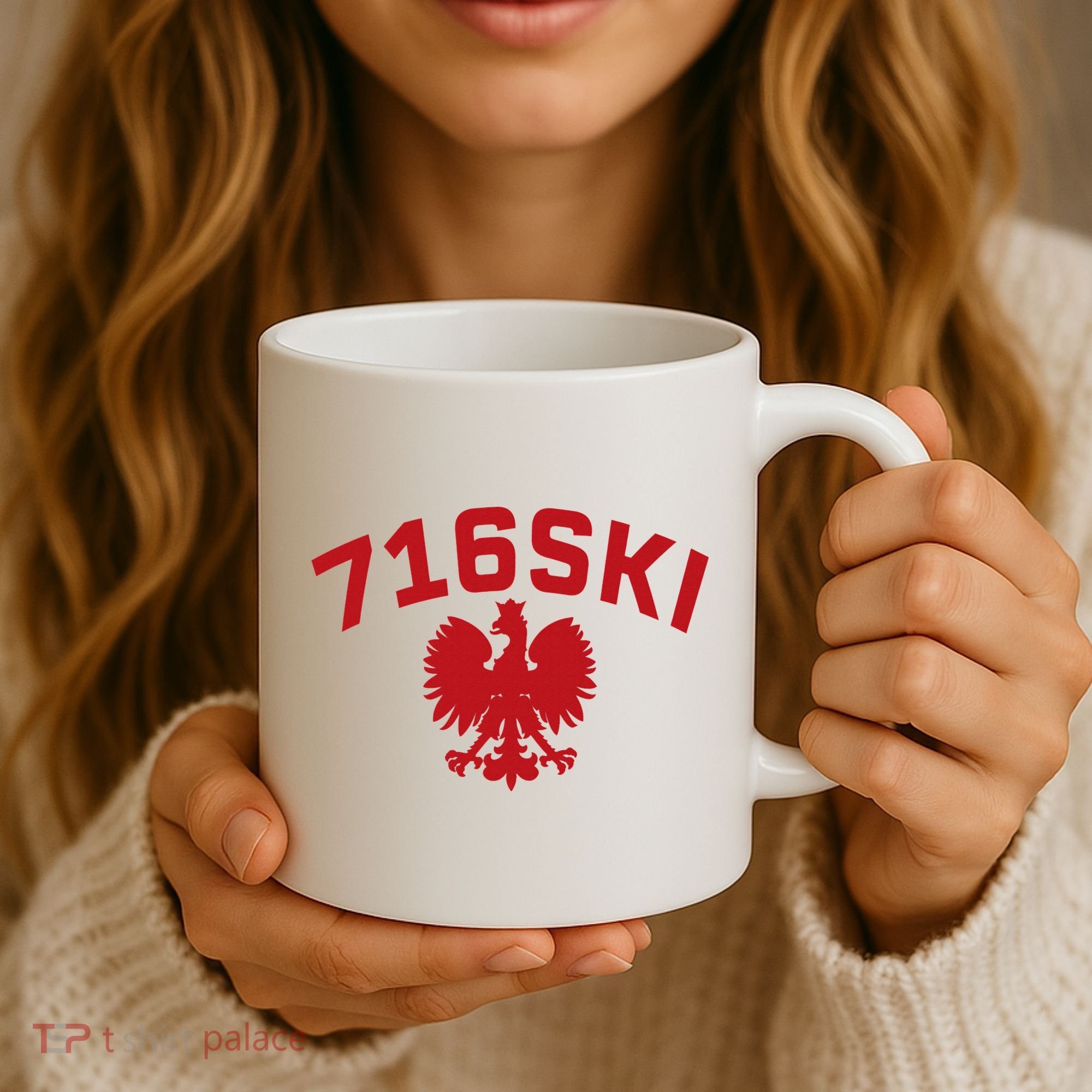 716SKI Dyngus Day Buffalo NY Polish Eagle Coffee Mug