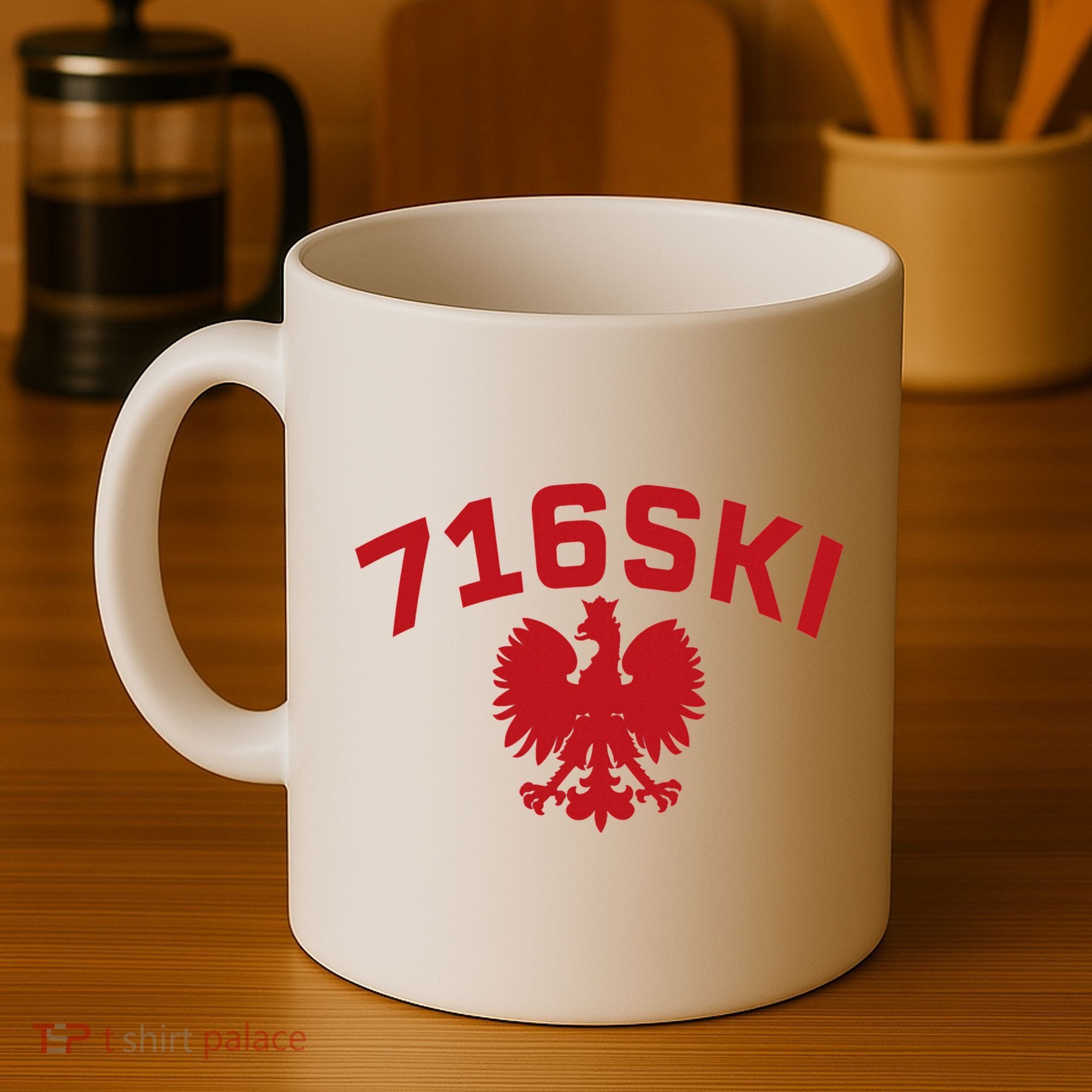 716SKI Dyngus Day Buffalo NY Polish Eagle Coffee Mug