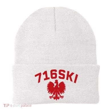716SKI Dyngus Day Buffalo NY Polish Eagle Beanie