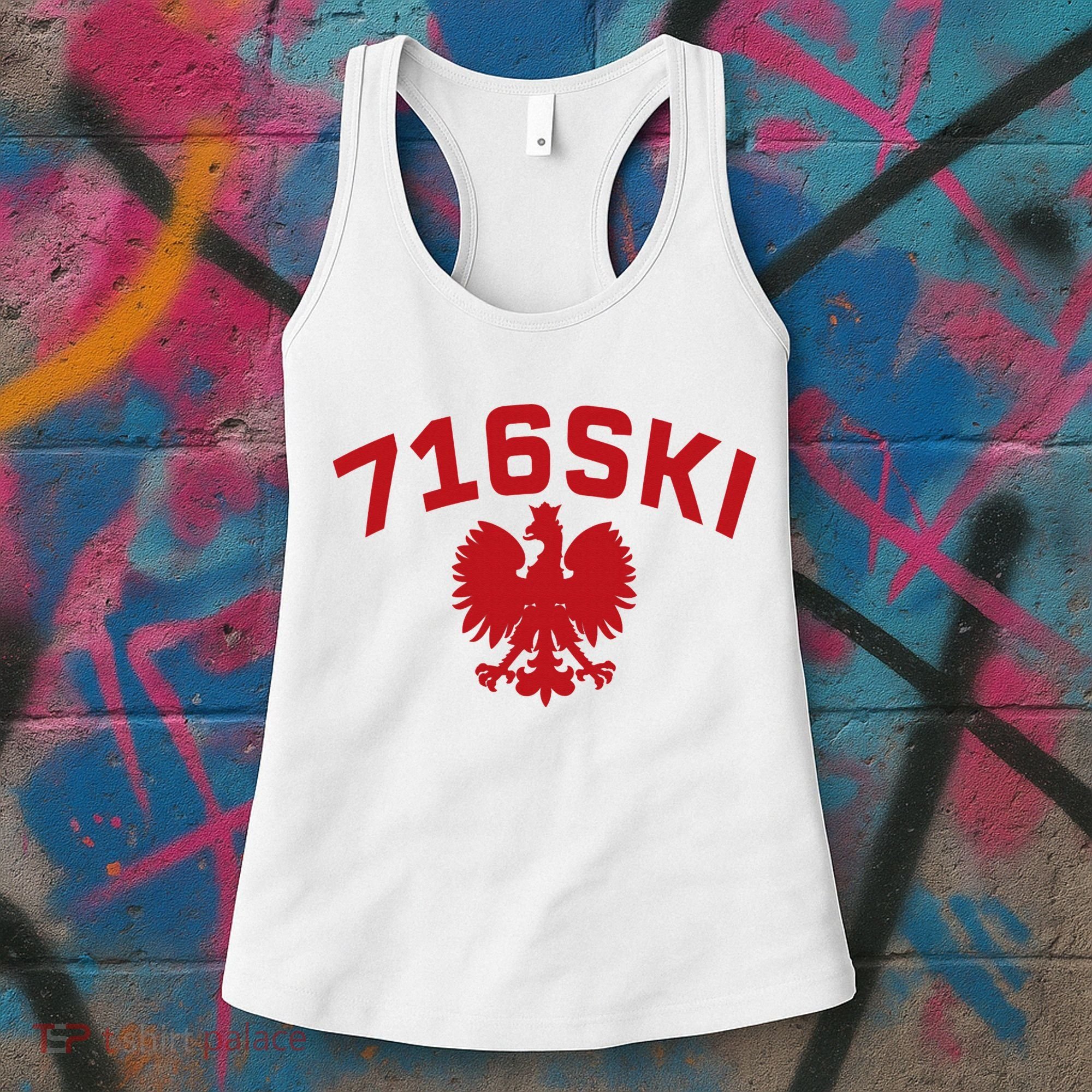 716SKI Dyngus Day Buffalo NY Polish Eagle Women's Tank Top