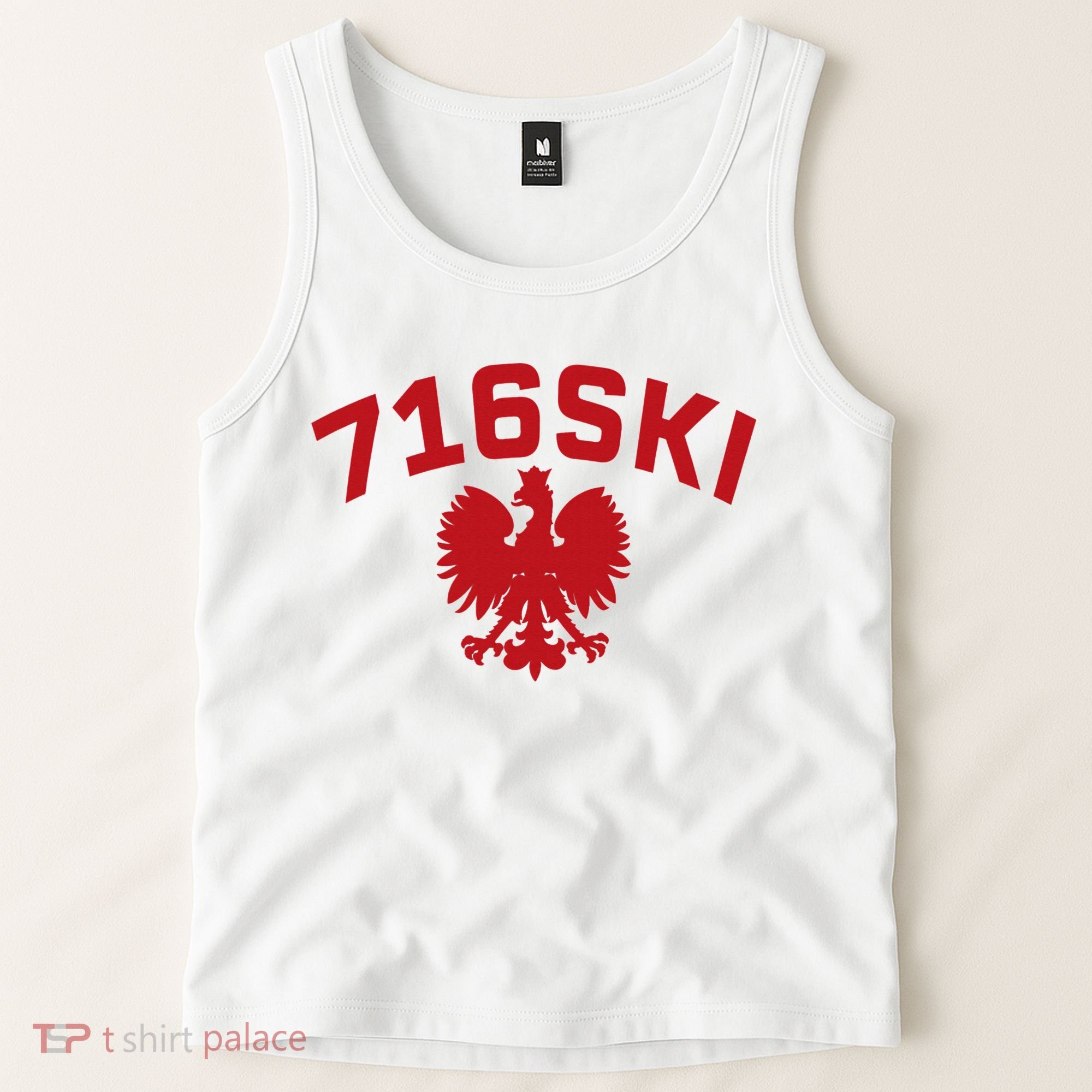 716SKI Dyngus Day Buffalo NY Polish Eagle Tank Top