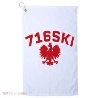 716SKI Dyngus Day Buffalo NY Polish Eagle Golf Towel thumb 0