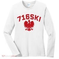 716SKI Dyngus Day Buffalo NY Polish Eagle Women's Long Sleeve Shirt thumb 0