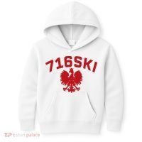 716SKI Dyngus Day Buffalo NY Polish Eagle Kids Hoodie thumb 0
