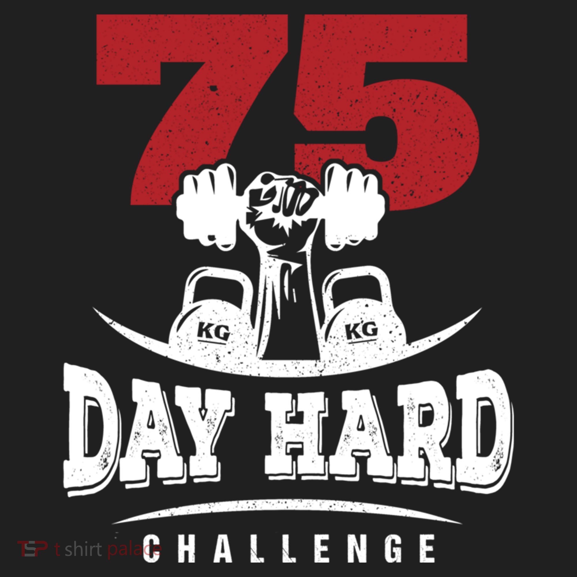 75 Day Hard Challenge Workout Motivation Gift Beanie