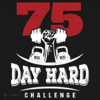 75 Day Hard Challenge Workout Motivation Gift Pajama Set thumb 2