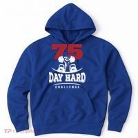 75 Day Hard Challenge Workout Motivation Gift Hoodie thumb 0
