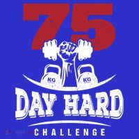 75 Day Hard Challenge Workout Motivation Gift Women's Long Sleeve Shirt thumb 2