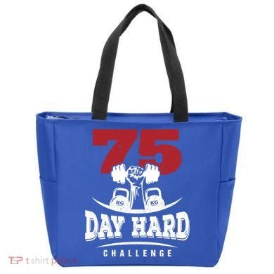 75 Day Hard Challenge Workout Motivation Gift Tote Bag