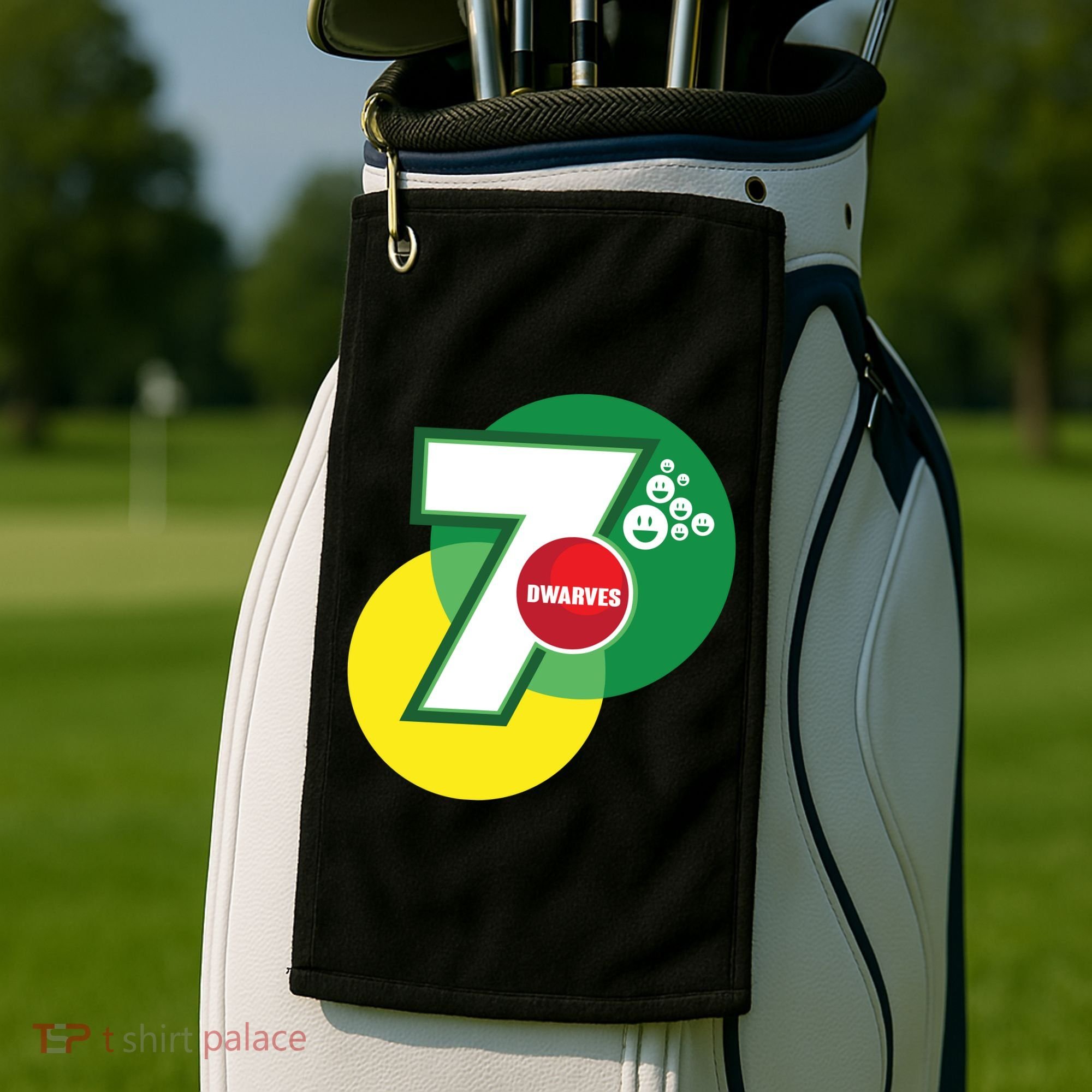 7 Dwarves Parody Golf Towel