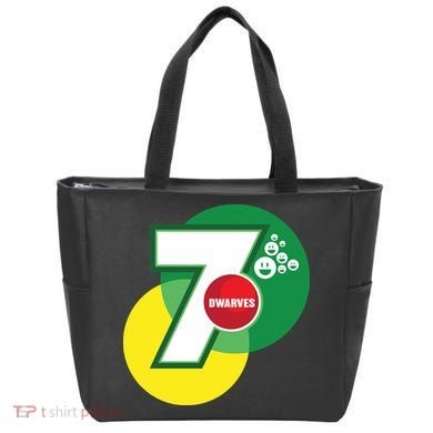7 Dwarves Parody Tote Bag