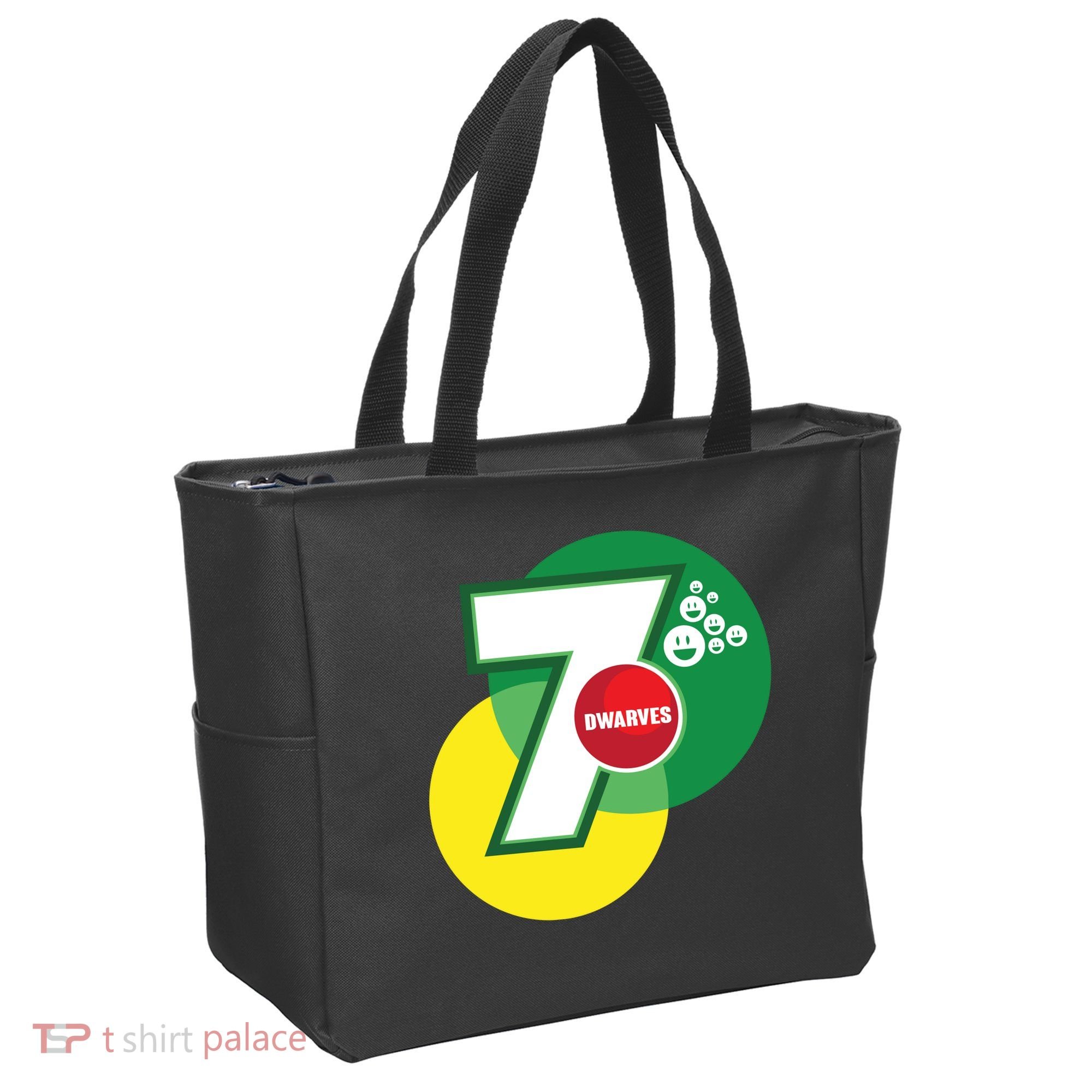 7 Dwarves Parody Tote Bag
