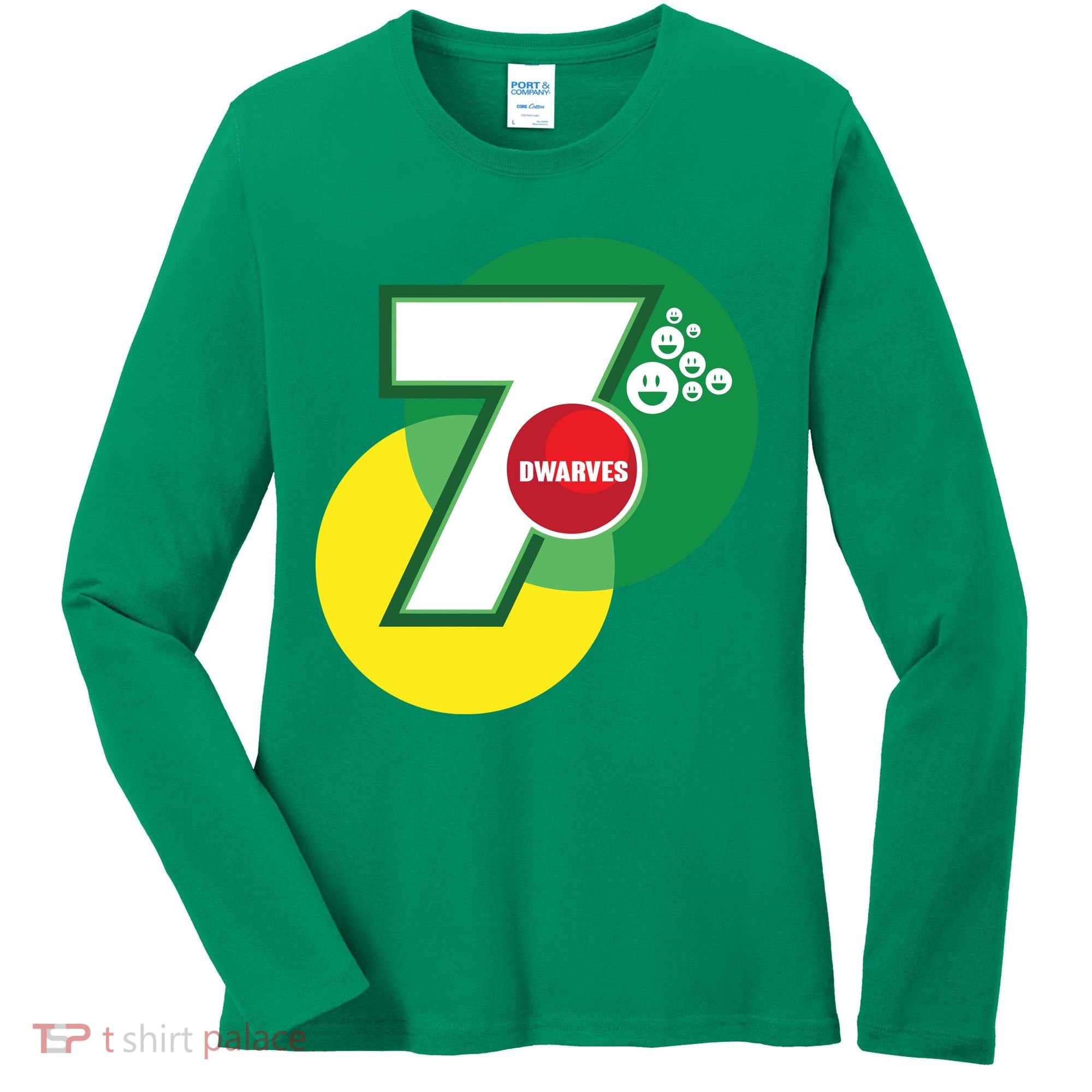 7 Dwarves Parody Women's Long Sleeve Shirt