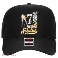 70 & Fabulous 70 Years Old 70th Birthday Diamond Crown Shoes Hat thumb 0