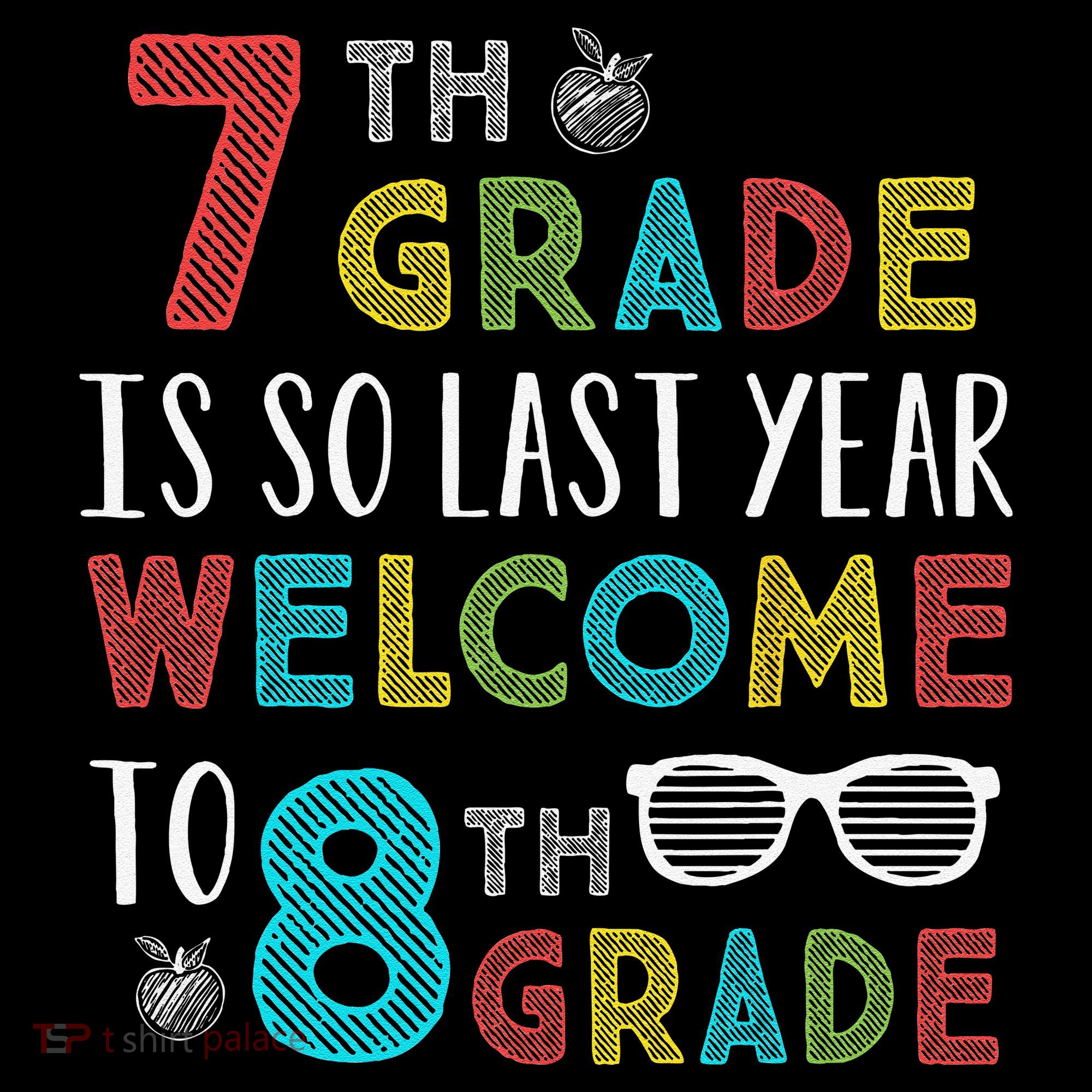 7th Grade Is So Last Year Welcome To 8th Grade Teachers Gift Women's Hoodie