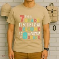 7th Grade Is So Last Year Welcome To 8th Grade Teachers Gift T-Shirt thumb 6