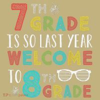 7th Grade Is So Last Year Welcome To 8th Grade Teachers Gift Mousepad thumb 1