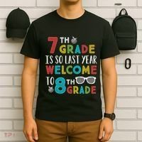 7th Grade Is So Last Year Welcome To 8th Grade Teachers Gift T-Shirt thumb 6