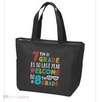 7th Grade Is So Last Year Welcome To 8th Grade Teachers Gift Tote Bag thumb 3