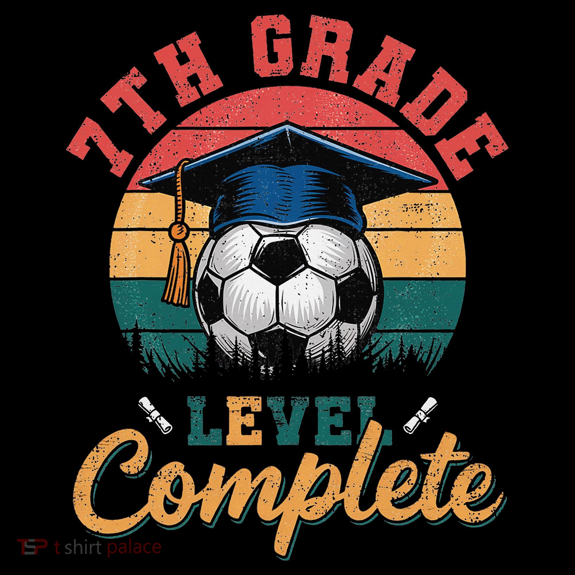 7th Grade Level Complete Soccer Girl Last Day Of School Coffee Mug