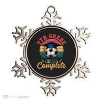 7th Grade Level Complete Soccer Girl Last Day Of School Ornament thumb 0