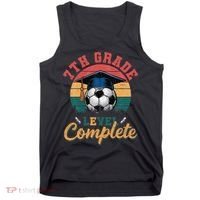 7th Grade Level Complete Soccer Girl Last Day Of School Tank Top thumb 0