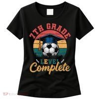 7th Grade Level Complete Soccer Girl Last Day Of School Women's T-Shirt thumb 0