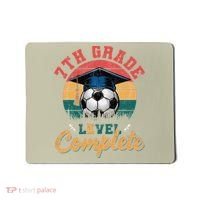 7th Grade Level Complete Soccer Girl Last Day Of School Mousepad thumb 0