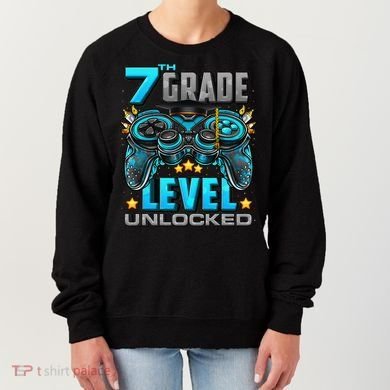 7th Grade Level Unlocked Back To School 7th Grade Women's Sweatshirt