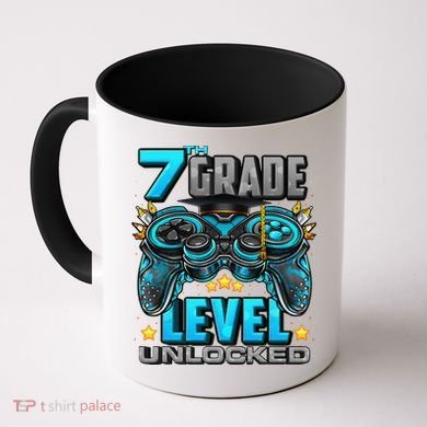7th Grade Level Unlocked Back To School 7th Grade Coffee Mug