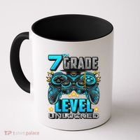 7th Grade Level Unlocked Back To School 7th Grade Coffee Mug thumb 0